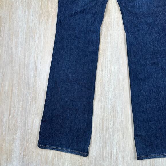 AG Adriano Goldschmied Jessie Curvy Bootcut Blue Dark Wash Casual Denim Jeans 26 - Picture 15 of 16